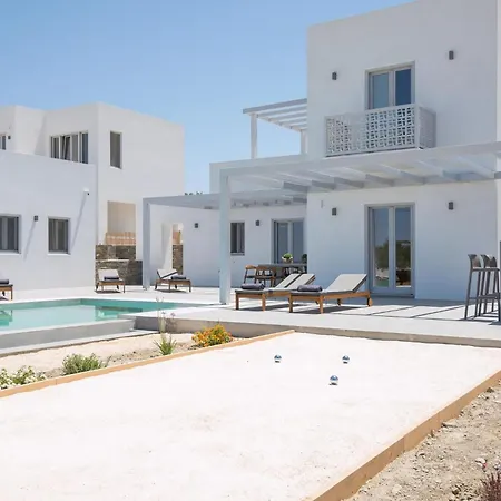 Villa Beautiful Paros 1 Bedroom Rock Private Jacuzzi & Garden View