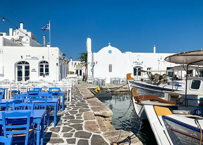 Villa Beautiful Paros 1 Bedroom Rock Private Jacuzzi & Garden View Livadeia