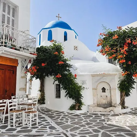 Beautiful Paros 1 Bedroom Rock Private Jacuzzi & Garden View Βίλα