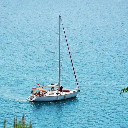 Villa Beautiful Paros 1 Bedroom Rock Private Jacuzzi & Garden View *