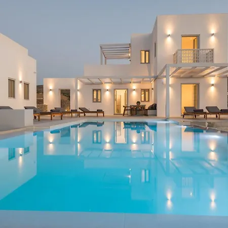 Villa Beautiful Paros 1 Bedroom Rock Private Jacuzzi & Garden View