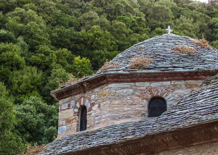 Villa Beautiful Paros 1 Bedroom Rock Private Jacuzzi & Garden View *